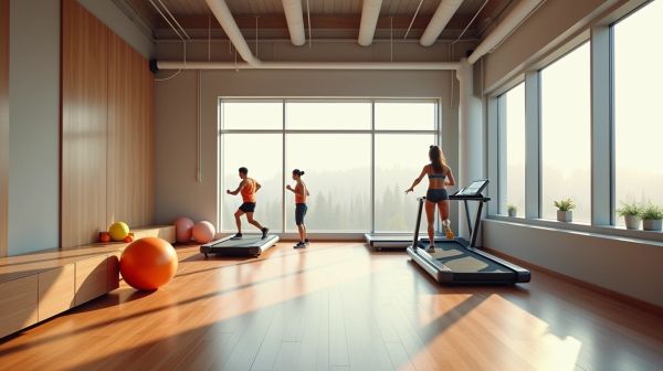 Optimisez votre remise en forme avec un espace cardio premium